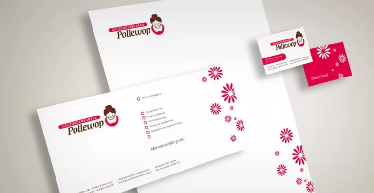 Gastouderbureau Pollewop Beverwijk – logo, huisstijl, website
